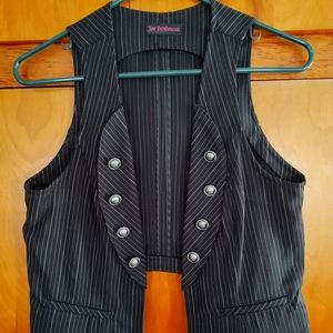 Vintage pin stripe vest
